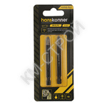 Биты PH2x75мм, сталь S2, Diamond, 2шт,Hanskonner - Крепеж и строительное оборудование