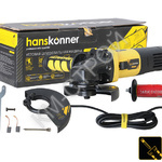 Болгарка (УШМ) Hanskonner PLATINUM HAG15125E - Крепеж и строительное оборудование