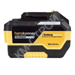 HBP2006 аккумулятор Hanskonner 18 В, 1BatterySystem, 6.0 Ач - Крепеж и строительное оборудование