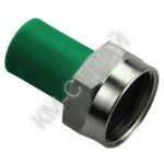 Бурт с накидной гайкой D32-1 1/4″ Green AntiFire - Крепеж и строительное оборудование