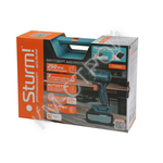 CD250H Винтоверт ударн б/щ Sturm!, 18В, 1BatterySystem, 250Нм, 1/4", 1x4.0Ач, кейс - Крепеж и строительное оборудование