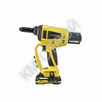 HRG18PRO Пистолет заклепочный аккумуляторный 18ВS Hanskonner (2.4, 3.2, 4.0, 4.8 мм) - Крепеж и строительное оборудование