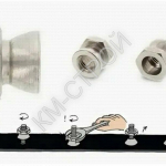 Антивандальная отрывная гайка А2 (нерж.) М6  - Крепеж и строительное оборудование