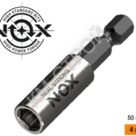 Держатель для бит (4 шт; 50 мм; бокс; Е6.3) NOX - Крепеж и строительное оборудование