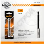 Держатель для бит (100 мм; карта; Е6.3) NOX - Крепеж и строительное оборудование