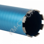 Алмазная коронка BYCON диаметр 127 мм L300 мм для сухого сверления с микроударом. - Крепеж и строительное оборудование