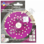 Диск алмазный отрезной Tractor (125х22.2х10 мм) TRIO-DIAMOND TR702 - Крепеж и строительное оборудование