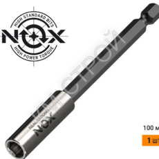Держатель для бит (100 мм; карта; Е6.3) NOX - Крепеж и строительное оборудование