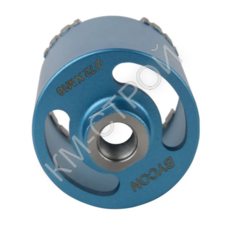 Алмазная коронка Bycon для подрозетников под систему пылеудаления диаметр 82 мм - Крепеж и строительное оборудование