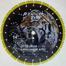 Алмазный сегментный диск D400мм BYCON LASER TIGER  PREMIUM - Крепеж и строительное оборудование