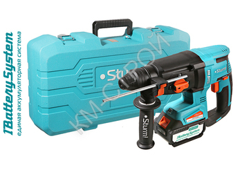 Аккумуляторный перфоратор Sturm! CRH1832BLC 1BatterySystem - Крепеж и строительное оборудование
