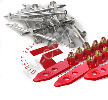 Комплект пороховой. Гвозди F-DN52 (5000шт) + Патроны F-K5 (5000шт) - Крепеж и строительное оборудование