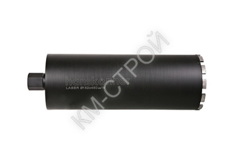 Коронка алмазная LASER по железобетону 152 мм, 1 1/4" , L=450мм, Hanskonner - Крепеж и строительное оборудование