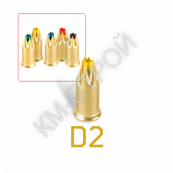 Патроны монтажные F-D2 желтые 6.8х18 россыпью (100шт/уп) - Крепеж и строительное оборудование