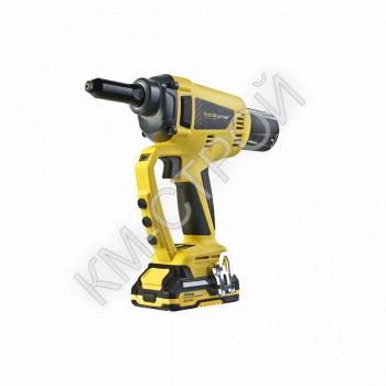 HRG18PRO Пистолет заклепочный аккумуляторный 18ВS Hanskonner (2.4, 3.2, 4.0, 4.8 мм) - Крепеж и строительное оборудование