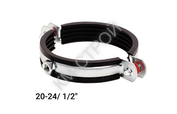 Хомут UWS 20-24/ 1/2″ - Крепеж и строительное оборудование