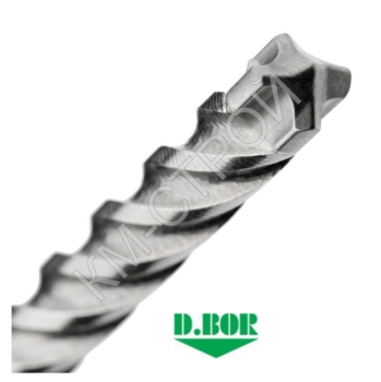 Бур SDS-plus D.BOR 6х 100/160 мм 4CX PLUS 4-cutting - Крепеж и строительное оборудование