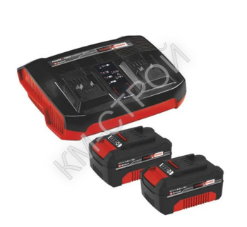 Устройство зарядное с аккумулятором Einhell PXC 2x4,0 Aч + двойное ЗУ Twincharger 3A - Крепеж и строительное оборудование