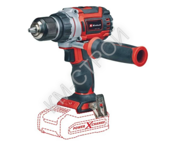 Дрель аккумуляторная Einhell PXC TP-CD 18/60 Li BL, 18В, 60Нм, патрон 13 мм, без АКК и ЗУ - Крепеж и строительное оборудование