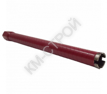 Алмазная коронка BYCON диаметр 42 мм L450 мм для сухого сверления с микроударом. - Крепеж и строительное оборудование