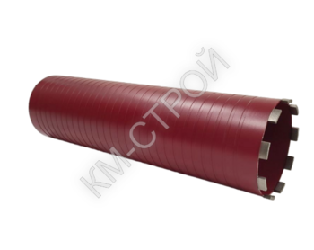 Алмазная коронка BYCON диаметр 112 мм L450 мм для сухого сверления с микроударом. - Крепеж и строительное оборудование