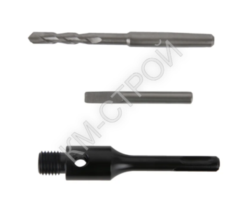 Набор для работы перфоратором в безударном режиме (Адаптер M16*SDS-plus + пилотное сверло + клин) - Крепеж и строительное оборудование