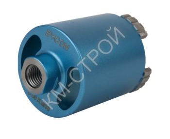 Алмазная коронка Bycon для подрозетников под систему пылеудаления диаметр 68 мм - Крепеж и строительное оборудование