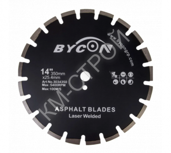 Алмазный сегментный диск BYCON LASER ASPHALT - Крепеж и строительное оборудование