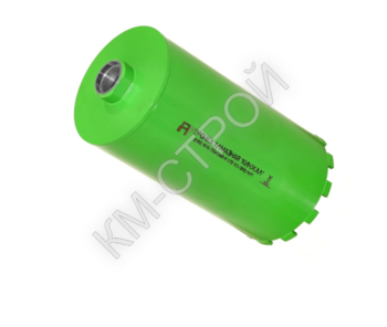 Коронка алмазная «КИНЖАЛ». Диаметр 162 мм, длина 300 мм, хвостовик М41 - Крепеж и строительное оборудование