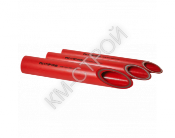 Труба полипропиленовая SDR 7.4 D50 L4м AntiFire - Крепеж и строительное оборудование